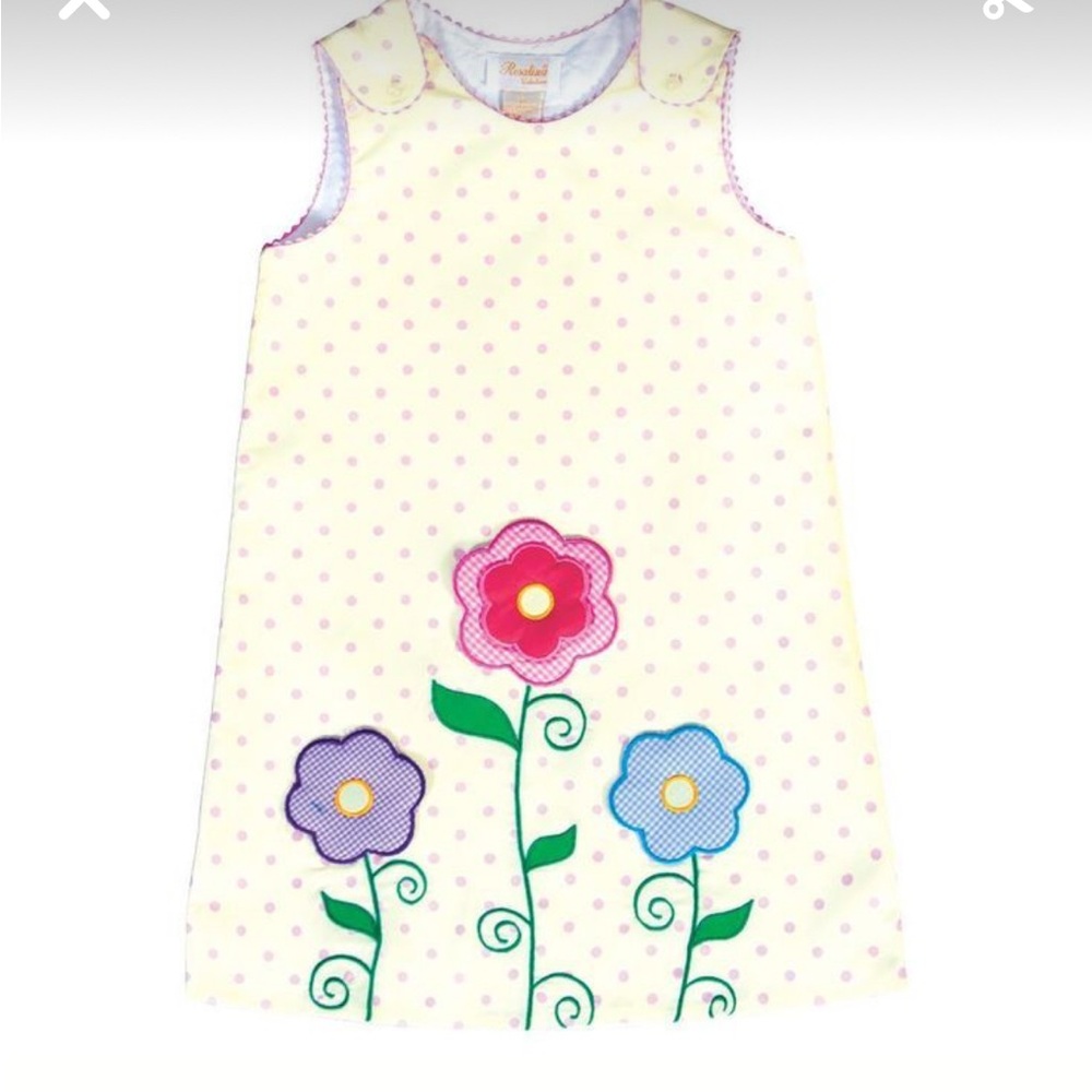 Rosalina Polkadot Flower Dress